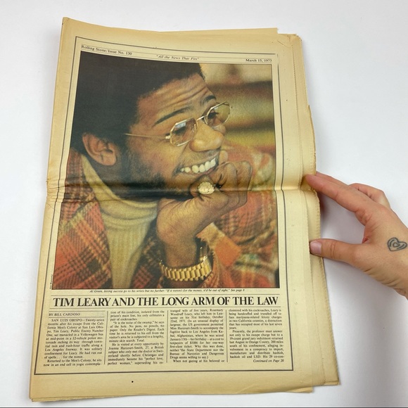 Vintage Rolling Stone Magazine Bob Dylan Al Green March 15, 1973 - Picture 4 of 5